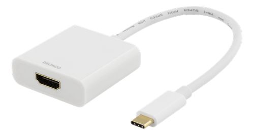 DELTACO USB-C to HDMI Adapteri