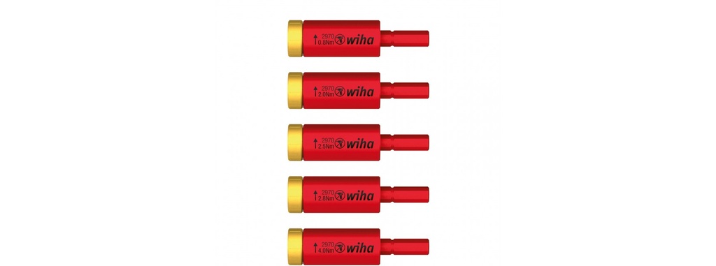 WIHA 29701S5 - MOMENTTISOVITINSARJA 5 kpl VDE