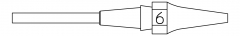 WELLER XDSL6 - IMUKÄRKI XDSL 0.7/1.9 /16.5MM