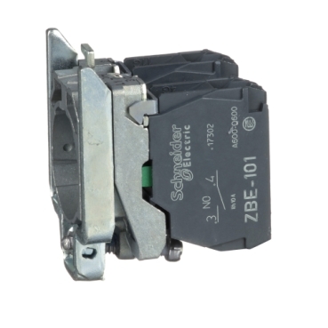 [ZB4BZ103] TELEMECANIQU ZB4BZ103 - Kosketinlohko Harmony XB4 metalli 2xNO koskettimet ruuviliitin