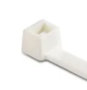 HellermannTyton 111-91819 - Nippuside valkoinen PA6.6V0 2.5X100 100kpl.