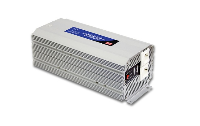 MEAN WELL A302-2K5-F3 - DC/AC siniaaltoinvertteri 24VDC 230VAC 2500W