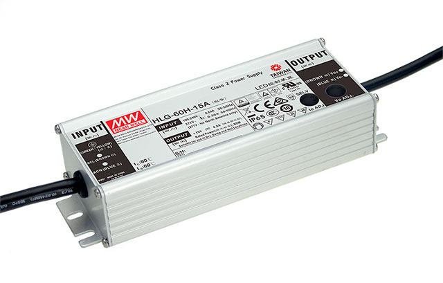 MEAN WELL HLG-60H-36A - Himmennettävä (potikka) LED Virtalähde 60W 36V 1.7A