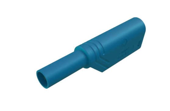 Hirschmann LAS SWS - TURVABANAANILIITIN 4mm SININEN 24A 1000V CATII