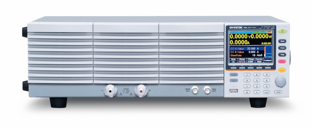 [01EL311A00GT] GW INSTEK PEL-3111A - Elektroninen DC-kuorma ohjelmoitava 1050W