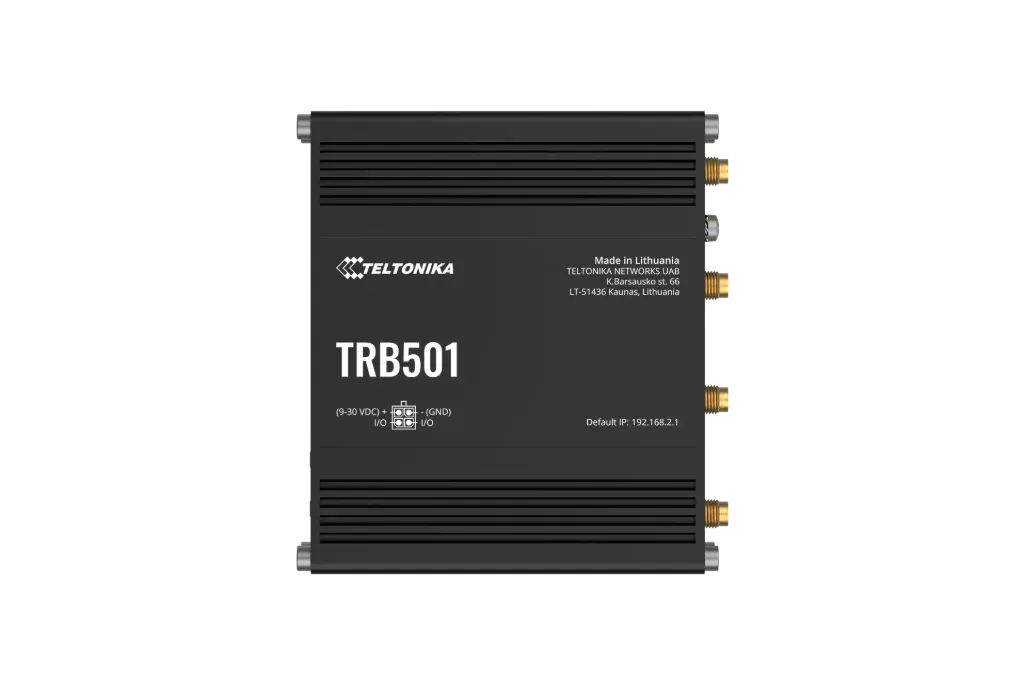 [TRB5011A0000] TELTONIKA TRB501 5G Gateway Cat19 2xI/O Ethernet
