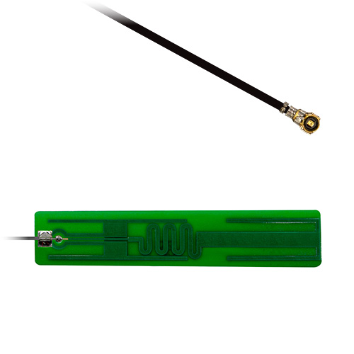 [ECHO14/0.1M/IPEXMHF4] 5G/4G/DUAL BAND WI-FI COMPACT PCB EMBEDDED ANTENNA 100MM CABLE AND I-PEX MHF4 CONNECTOR