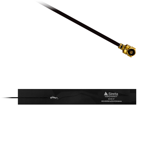 5G/4G FLEXIBLE PRINTED CIRCUIT WIDEBAND ANTENNA 600-6000 MHZ 0.1M CABLE 1.13 UFL/MHF1 CONNECTOR