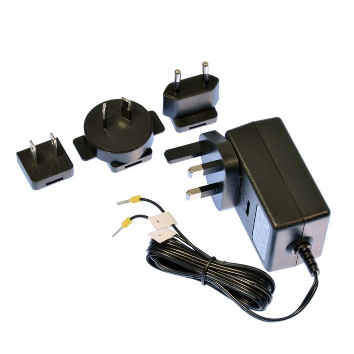 BRAINBOX PW-400 Virtalähde 12 V 1,5 A liitinpäät UK/EU/US/AUS -pakkaus