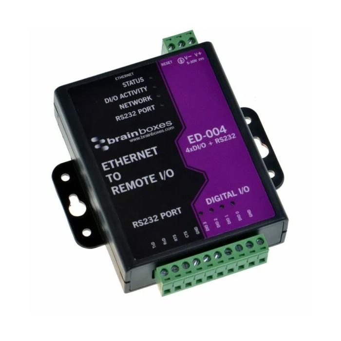 [ED-004] BRAINBOX ED-004 Ethernet 4 DIO + Ethernet RS232