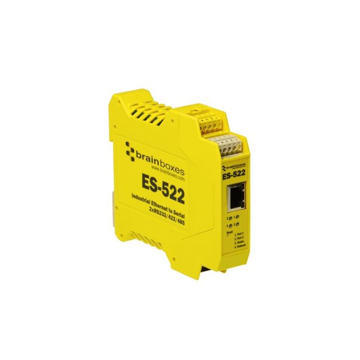 [ES-522] BRAINBOX ES-522 Ethernet teollinen 2xRS232/422/485