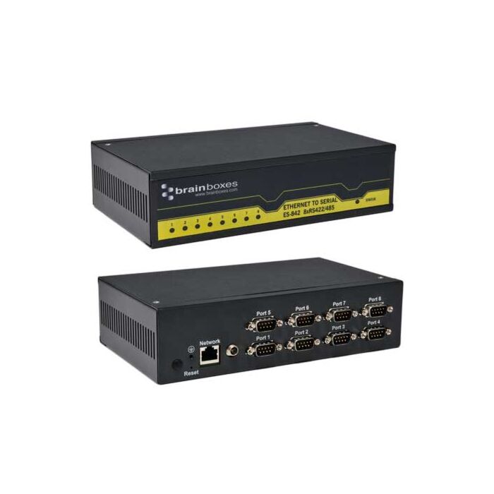 [ES-842] BRAINBOX ES-842 Ethernet 8-porttinen RS422/485