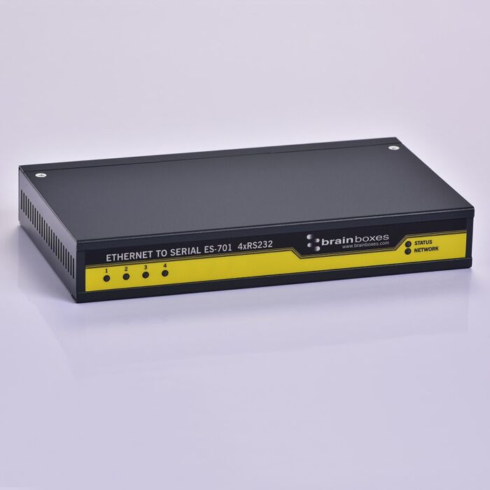 [ES-701] BRAINBOX ES-701 Ethernet 4-porttinen RS232