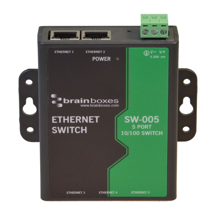 [SW-005] BRAINBOX SW-005 5-porttinen 10/100 Ethernet-kytkin
