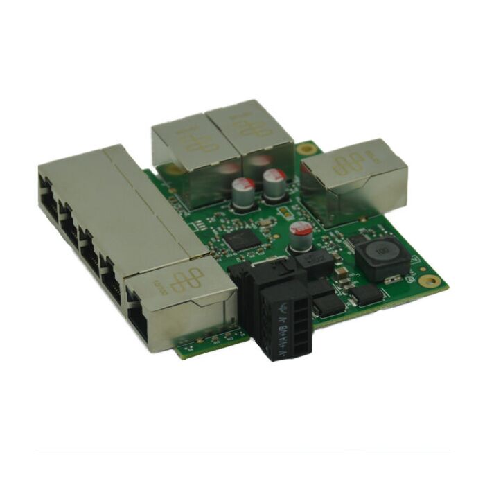 BRAINBOX SW-108 Teollinen sulautettu 8-porttinen 10/100 Ethernet -kytkin