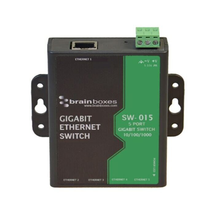BRAINBOX SW-015 5-porttinen Gigabit Ethernet -kytkin