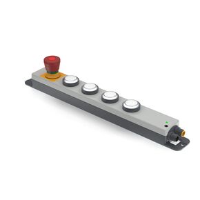 RAFI YE-100-124-513 E-BOX XL IO-LINK 5 ASENNUSPAIKKAA FLEXLAB-VALAISTU PAINIKE SEKÄ E-STOP