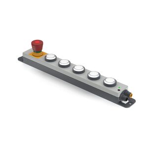 RAFI YE-100-124-517 E-BOX XL IO-LINK 6 ASENNUSPAIKKAA FLEXLAB-VALAISTU PAINIKE SEKÄ E-STOP