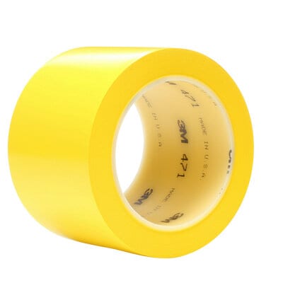3M 471 vinyyliteippi keltainen 75 mm x 33 m 12/pakk