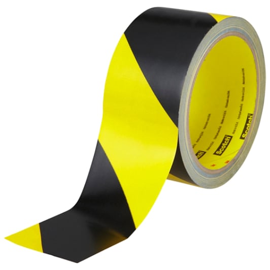 3M 5702 vinyyliteippi kelta-musta 50 mm x 33 m 24/pakk