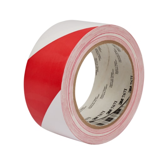 3M 767i vinyyliteippi puna-valkoinen 50 mm x 33 m 24/pakk