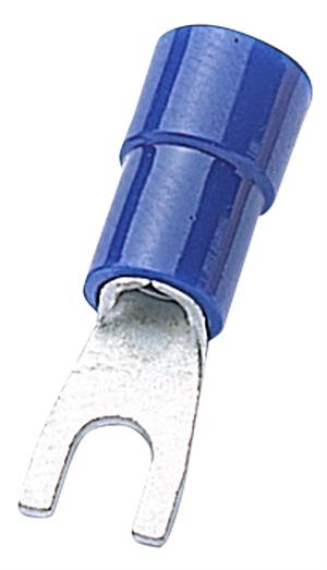ELEMATIC 11202232 Haarukkaliitin PVC 1,5-2,5mm2 17mm M3 Sininen 100 kpl/pss