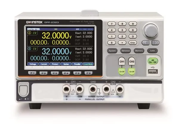 [01PP232330GS] GW INSTEK GPP-2323 - 2 Channel Programmable DC Power Supply