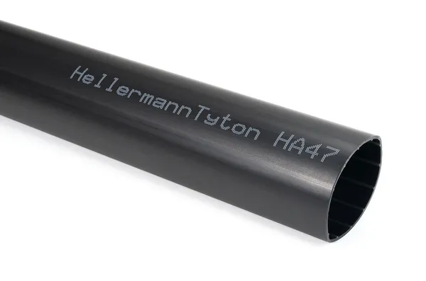 [321-21300] HellermannTyton 321-21300 - Kutistesukka musta 130/36 1m 4:1 liimalla