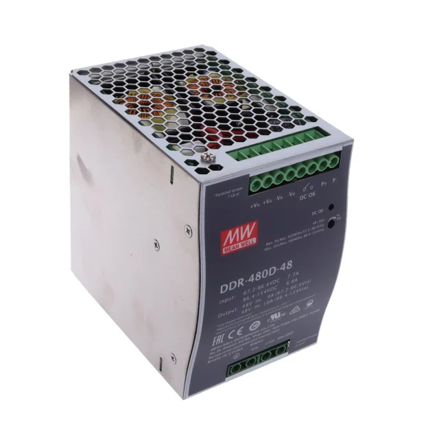 Meanwell DDR-480D-48 - DIN Rail Type DC-DC Converter 480W
