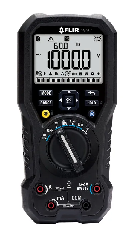 [DM93-2] FLIR DM93-2 TRMS Digitaalinen yleismittari VDF