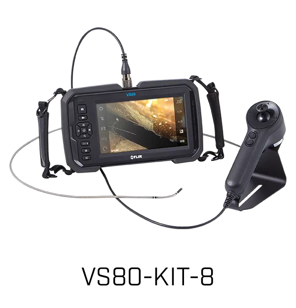 FLIR VS80-KIT-8 - Videoendoskooppi 4-suuntaan ohjattava kamerapää 3.9mm x 2m