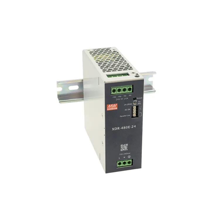 [XDR-480-24] MEAN WELL XDR-480-24 - Power supply DIN rail O/P +24V 20A 480W