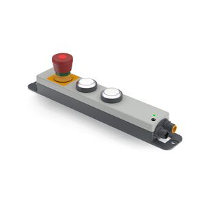 [1.24.303.001/0000] RAFI YE-100-124-505 E-BOX XL IO-LINK 3 ASENNUSPAIKKAA FLEXLAB-VALAISTU PAINIKE SEKÄ E-STOP